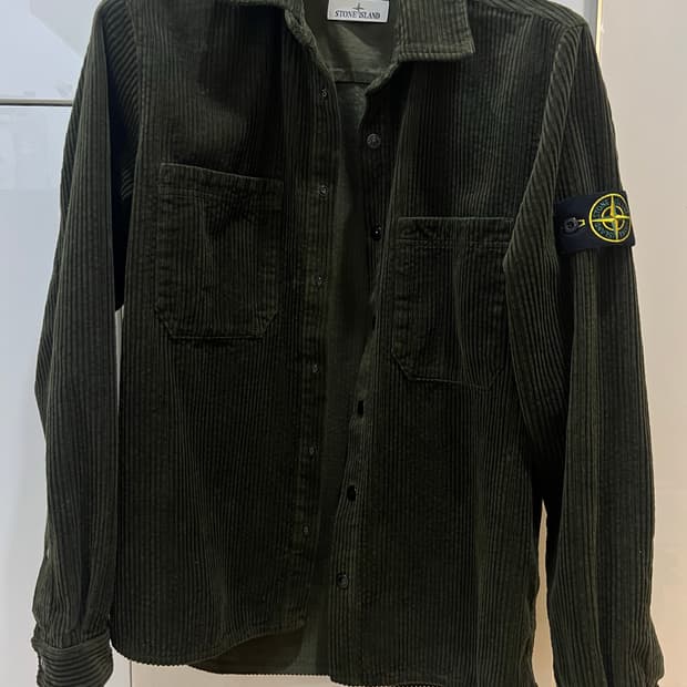 25fw 스톤아일랜드 카키 코듀로이자켓 (새상품)