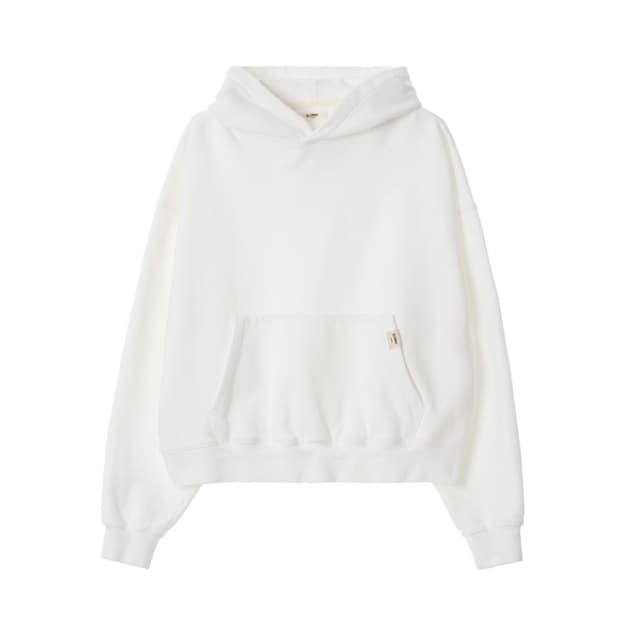글로니 G 클래식 후디 화이트 | washed boxy hoodie