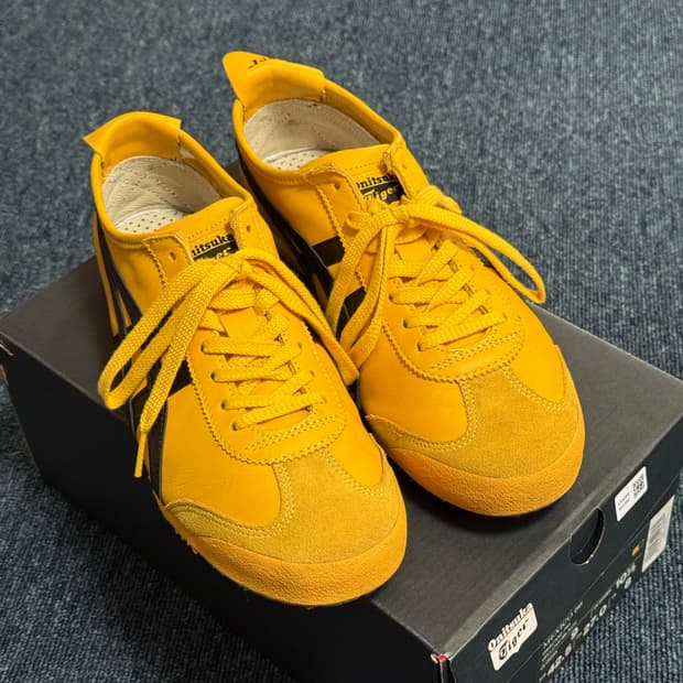 오니츠카 타이거 멕시코 66 yellow black