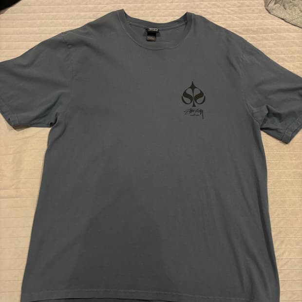 스투시 스페이드 피그먼트 다이드 티셔츠