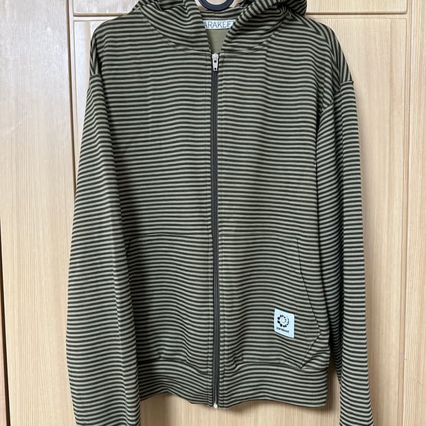 패러킷 드리프트 후드 집업 올리브