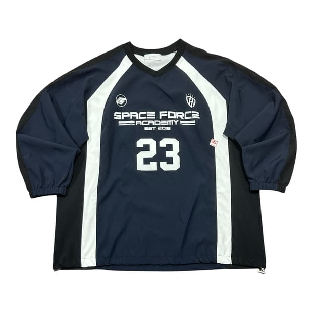 ✨ (바배) 빈티지 SPACE FORCE 23 네이비 바람막이 웜업