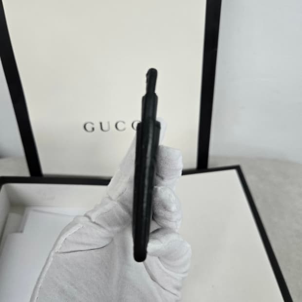 [보증서 정품] 구찌 인터로킹 카드지갑