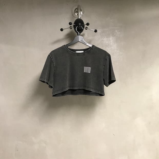 알렉산더왕 피그먼트 반팔 티셔츠 -(W)