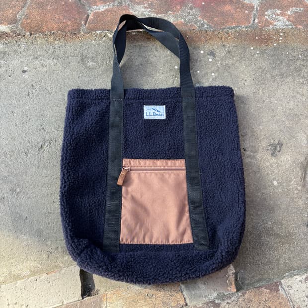 L.L.bean 엘엘빈 플리스 토트백 가방
