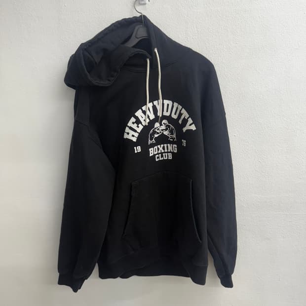 프리즘웍스 남 BOXING CLUB BOXER HOODY BLACK L