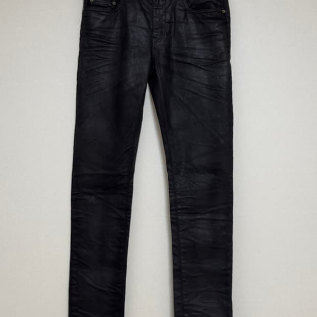 Saint Laurent 생로랑 15aw 블랙코팅진 31
