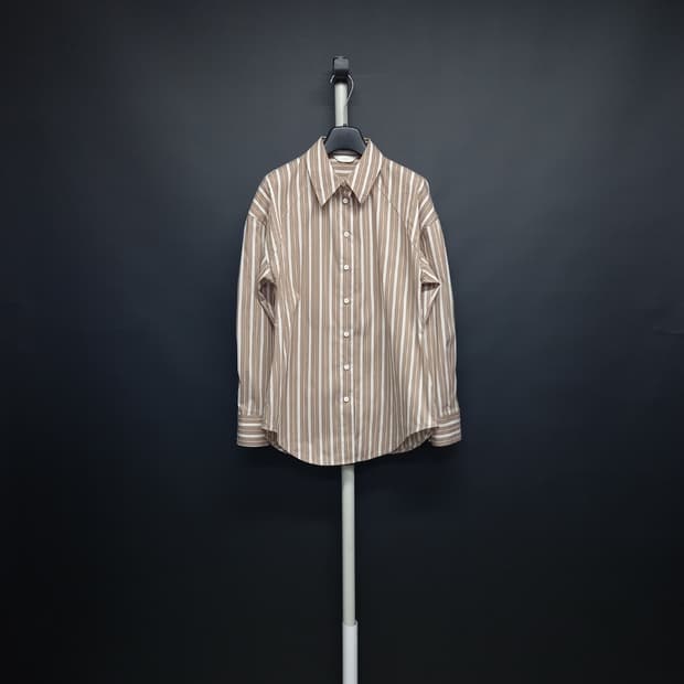 새 오르 ORR 춘추 스트라이프 남방블라우스 55