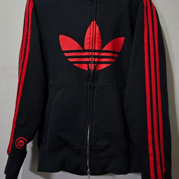 상태최상 아디다스X베이프 샤크 후드집업 90 / S