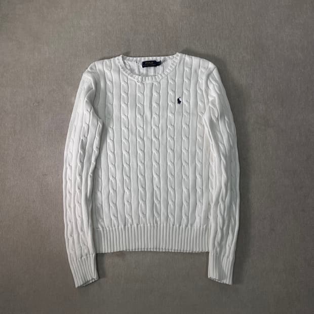 W95 폴로 랄프로렌 꽈배기 니트