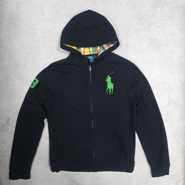 (희귀) 폴로랄프로렌 빅포니 후드 집업 