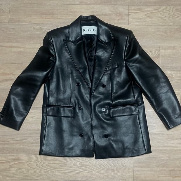 렉토 빅터 레더 자켓 사이즈M