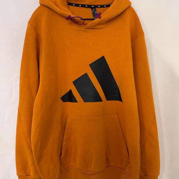 아디다스 오렌지 후드티 3XL