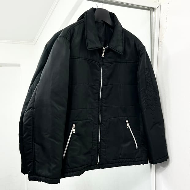 마리떼 프랑소와 저버 90s 사이드 로고 패디드 자켓