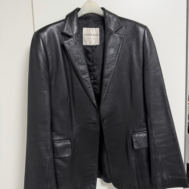 앤드류 마크 양가죽 자켓