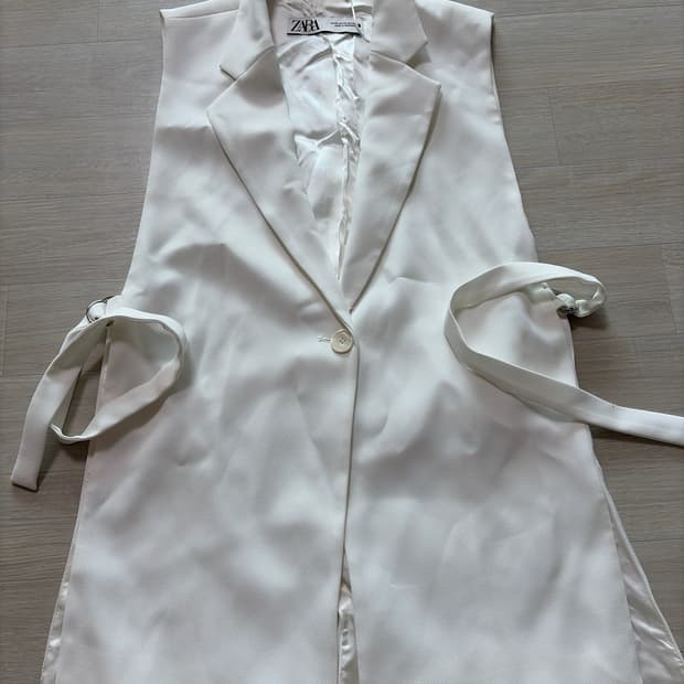 새상품) 자라 조끼 자켓