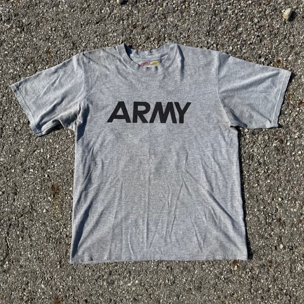 Soffe Made in usa Army t shirt 소피 아미 티셔츠