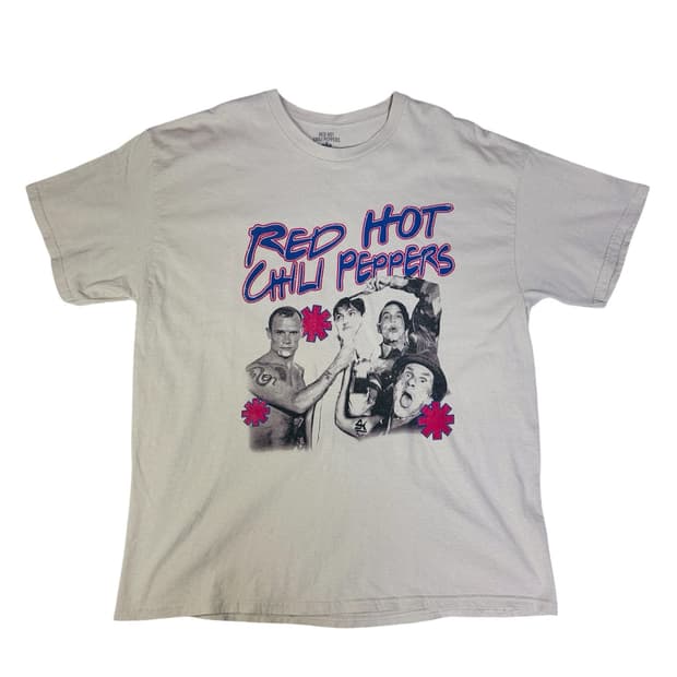 레드핫칠리페퍼스 REDHOTCHILI PEPPERS 오피셜 밴드티 XL