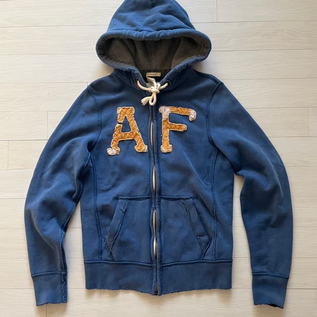 아베크롬비 후드집업 y2k 블루s  남녀공용