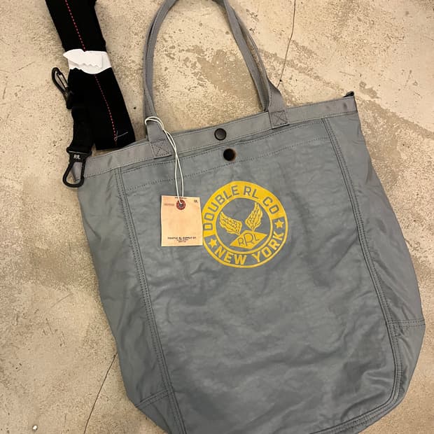 빈티지 RRL 나일론 백