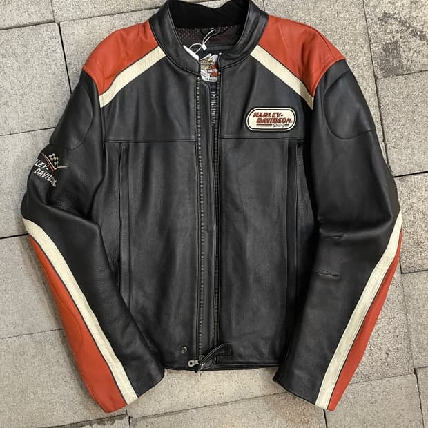 할리 데이비슨 바이커 레더 자켓