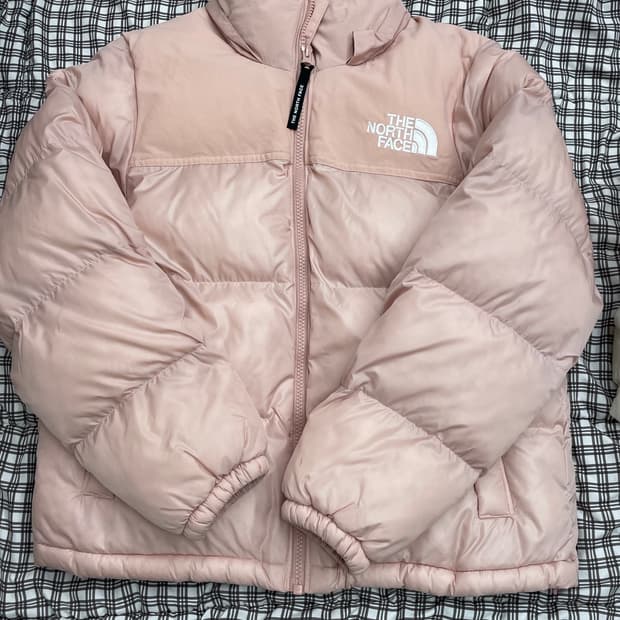 노스페이스 온 볼 자켓 페일핑크