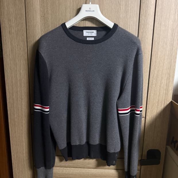 톰브라운 밀라노스티치 암밴드 펀믹스 니트 4