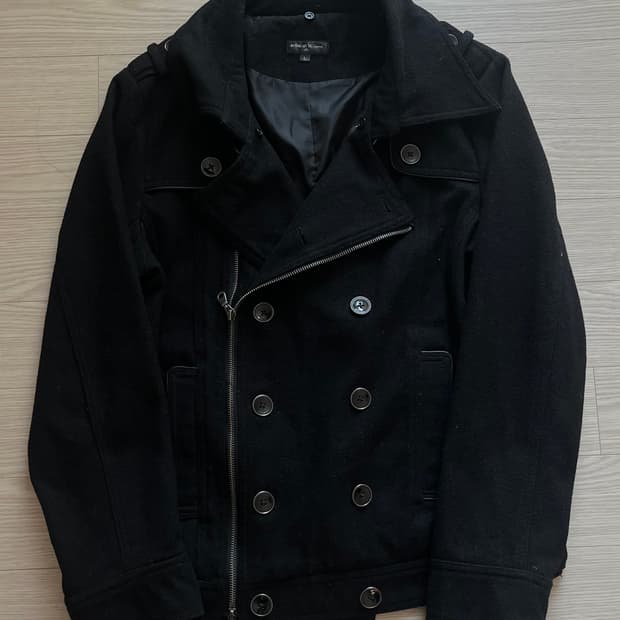 In the attic pea coat 