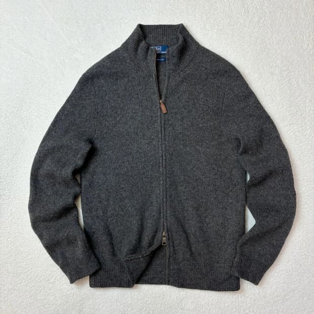 폴로 랄프로렌 90's 투웨이 램스울 니트 집업 가디건 PN5784   