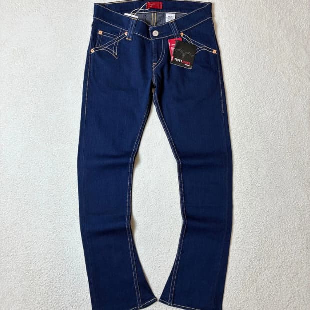 리바이스 00s 로우라이즈 타입1  부츠컷 데님 팬츠 PN6640   