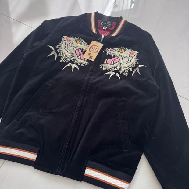 VELOUR SUKAJAN 타이거 벨루어 스카잔