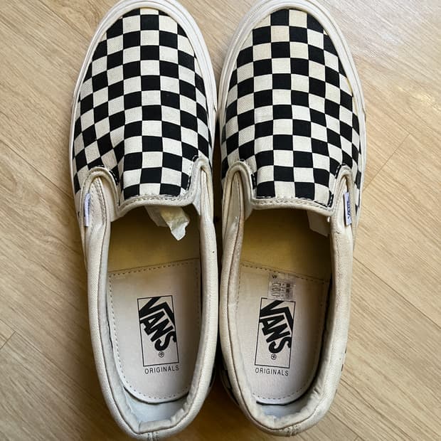 반스 볼트 구형 OG 체커보드 슬립온 280