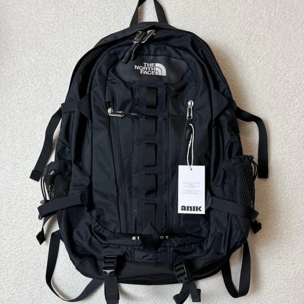 노스페이스 빅샷 블랙 고프코어 백팩 A1689