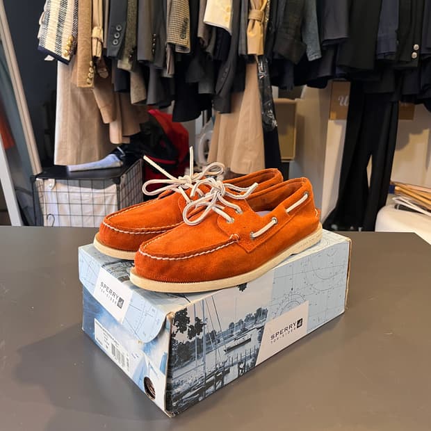 스페리 탑사이더 스웨이드 보트슈즈(280mm)