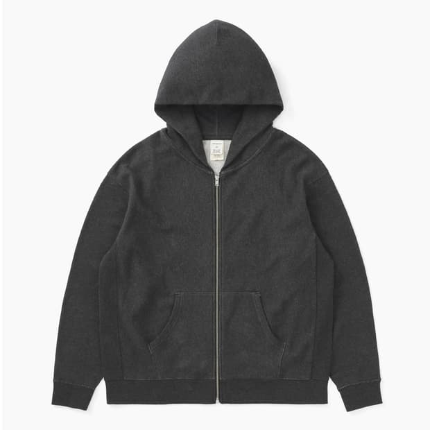 [M] 카키스 후드 집업 블랙 2사이즈