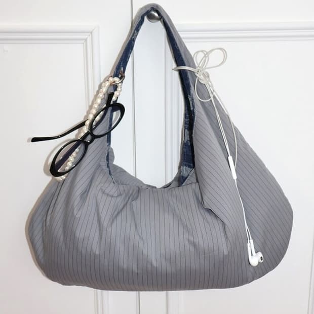 [DEPC/택0] Eyelet denim bag