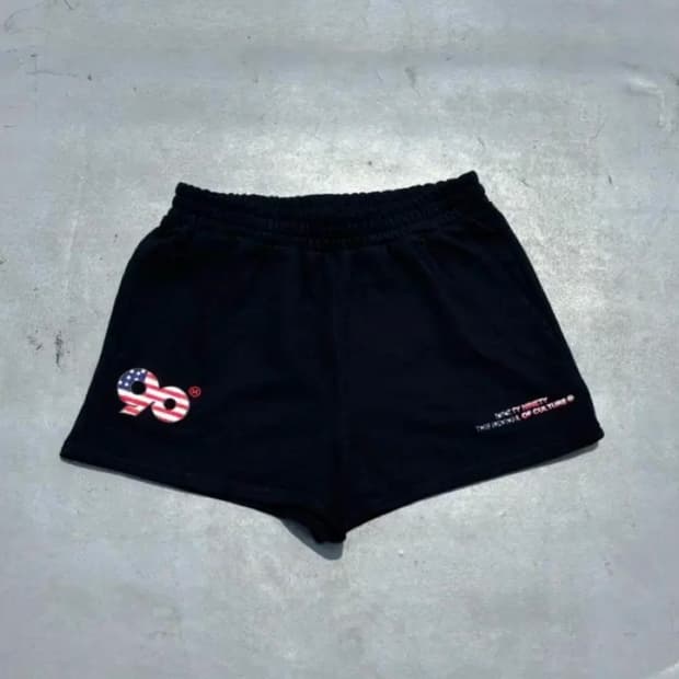 갸루 y2k 키치 9090girl american shorts