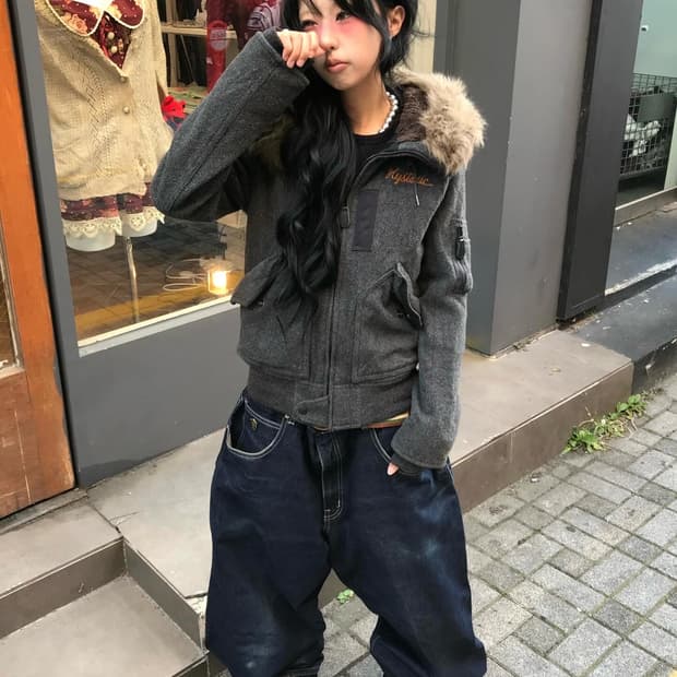 Hysteric Glamour N-2B Flight Jacket