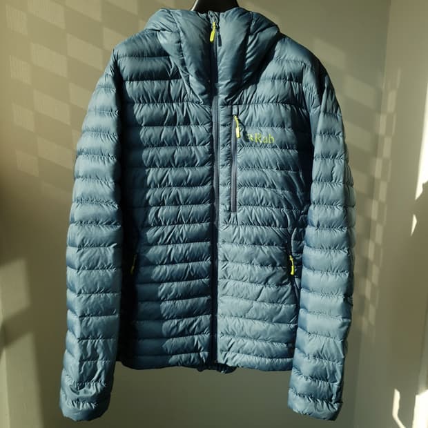 RAB microlight alpine jacket