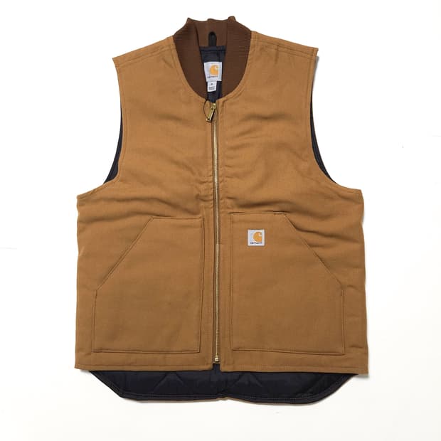 칼하트 덕 액티브 워크 베스트 조끼 브라운