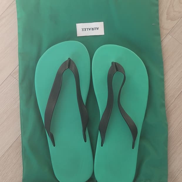 오라리 플립플랍 그린 270size