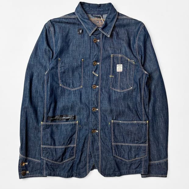 디젤 샌포라이즈드 데님 워커 초어 자켓 PN5240