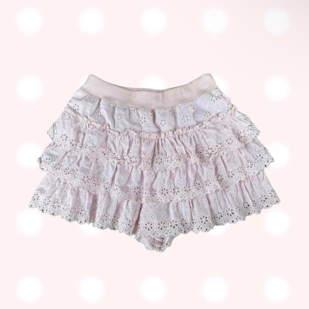 메조피아노 핑크 펀칭 큐롯 리즈리사큐롯히메갸루리즈리사lizlisa