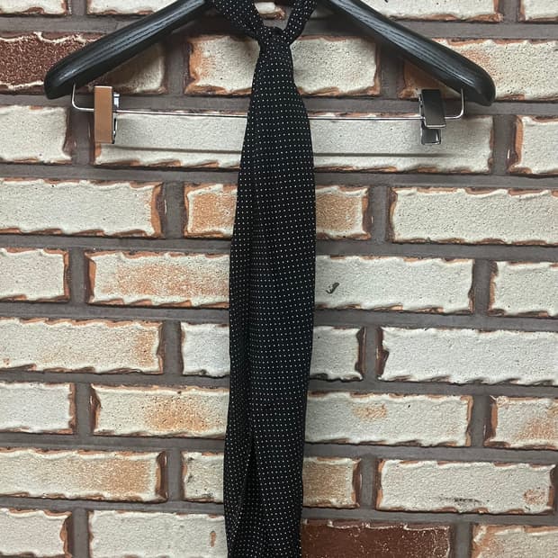 Saint Laurent 생로랑 - 15ss 라발리에르 도트 실크 스카프