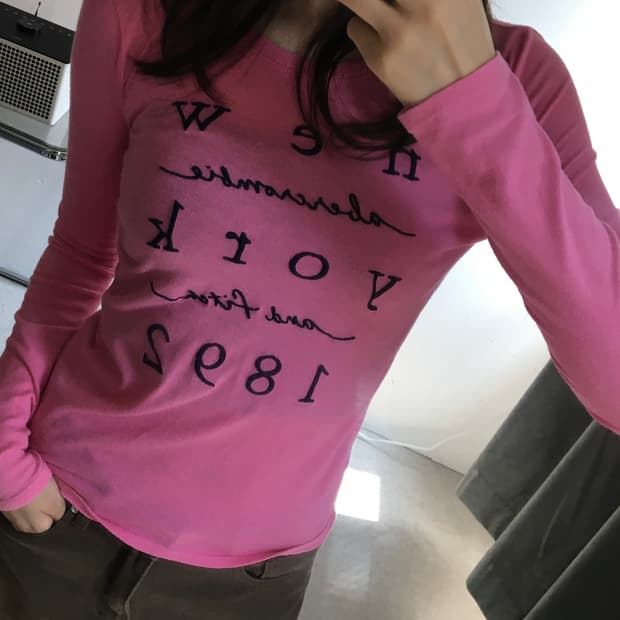 아베크롬비 스펠자수 롱슬리브