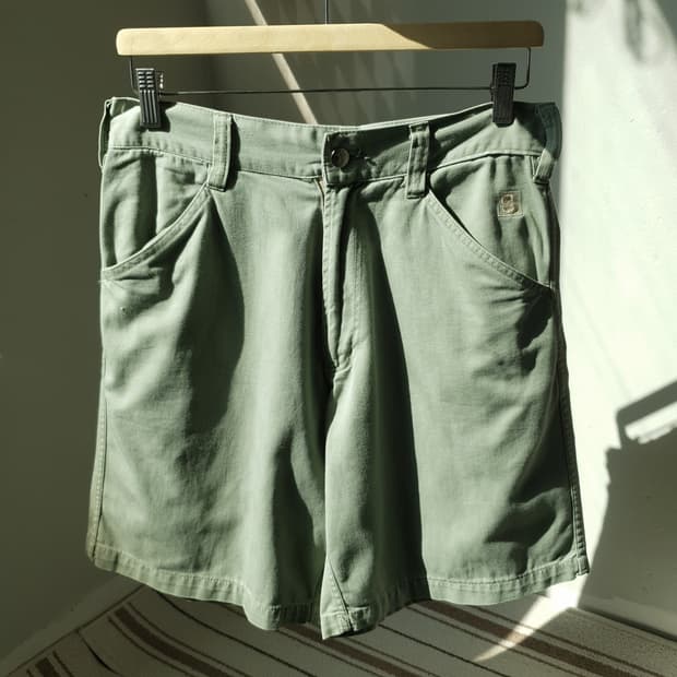 90s STUSSY work shorts