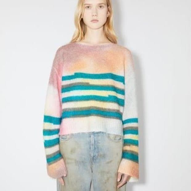 아크네 스튜디오 멀티컬러 니트