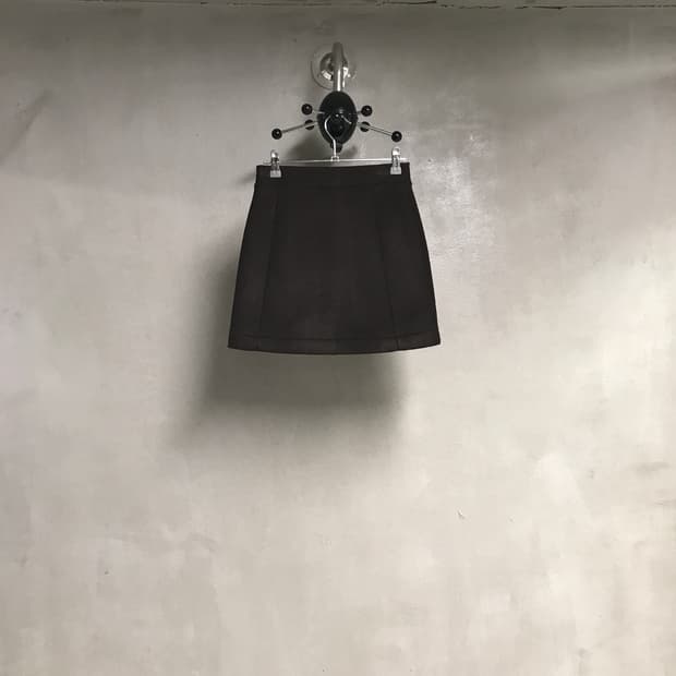 APC 아페쎄 스커트 브라운 XS
