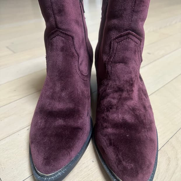 forever21 스웨이드 웨스턴부츠