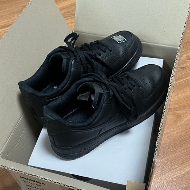 에어포스 로우 블랙